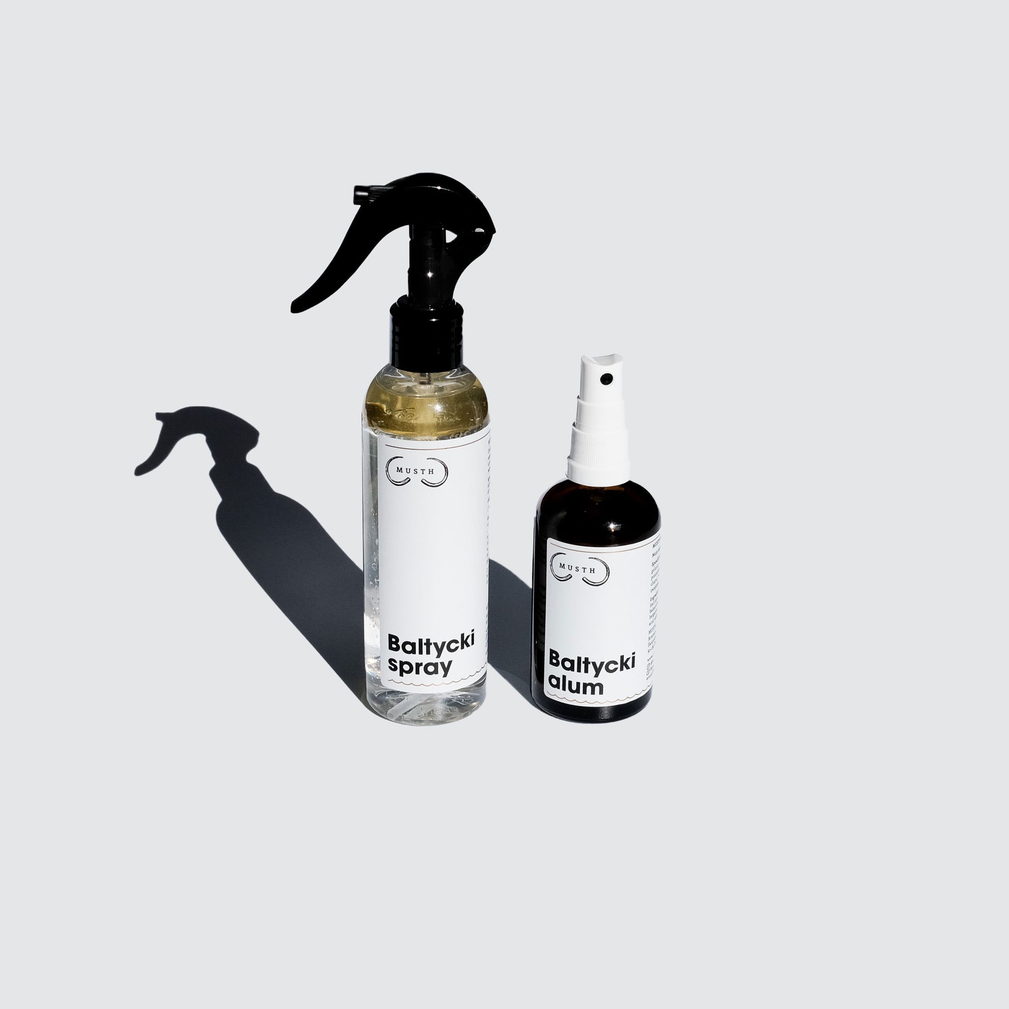 Butelki Baltycki Spray i Alum